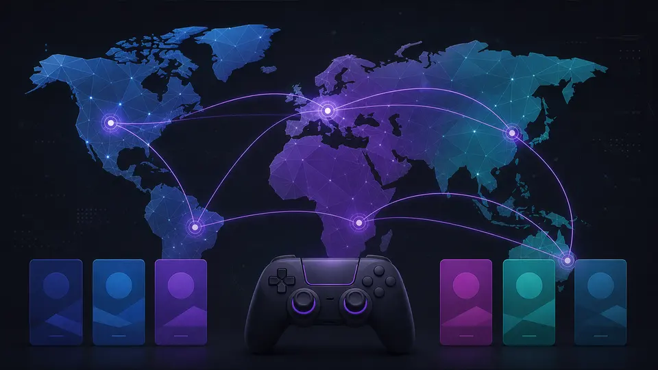 Original world-region compatibility illustration