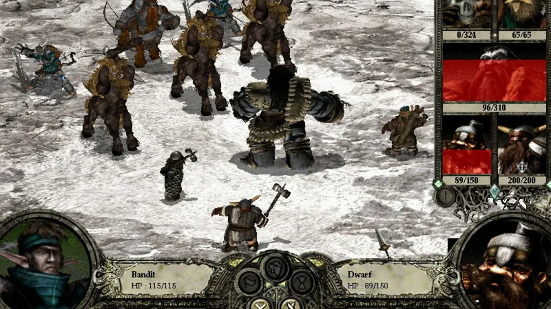 Disciples II: Rise of the Elves screenshot 2