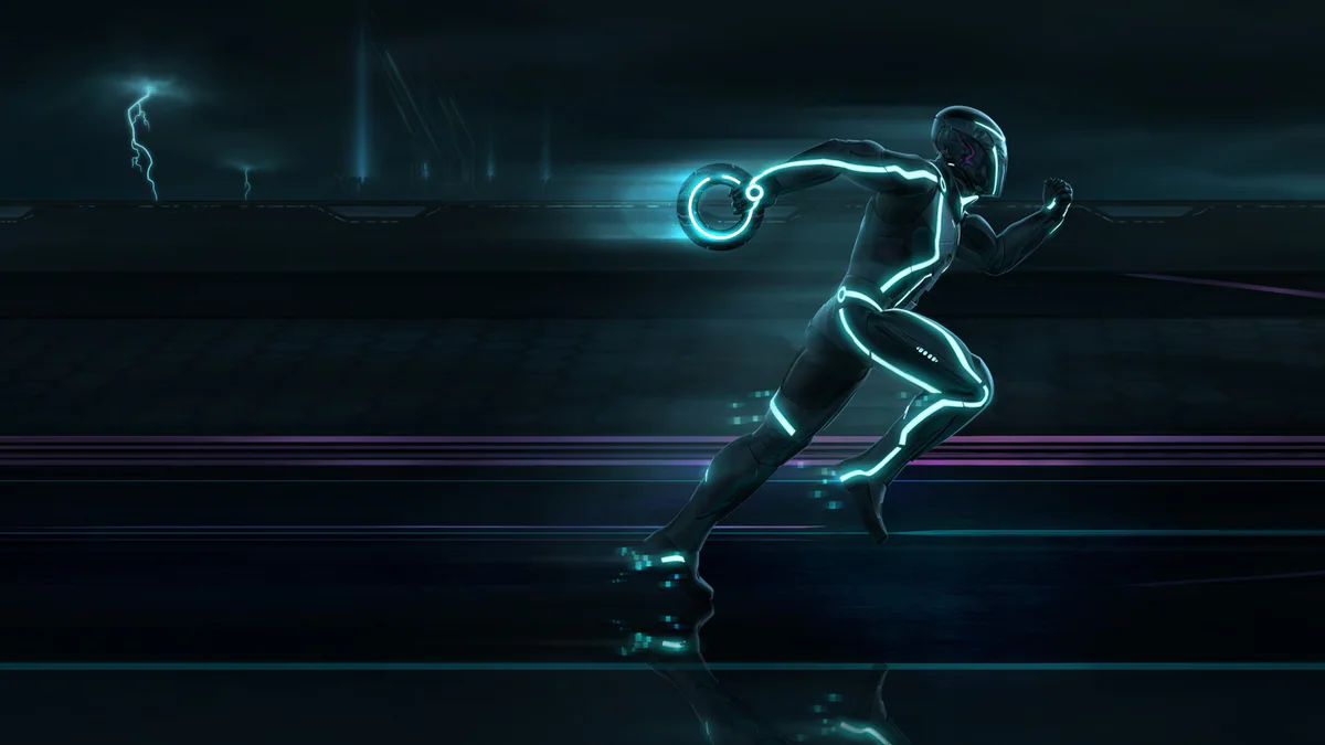 TRON RUN/r: artwork