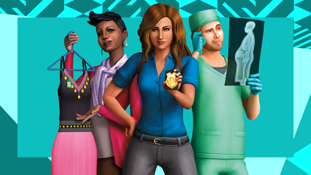 The Sims 4 - Get to Work artwork