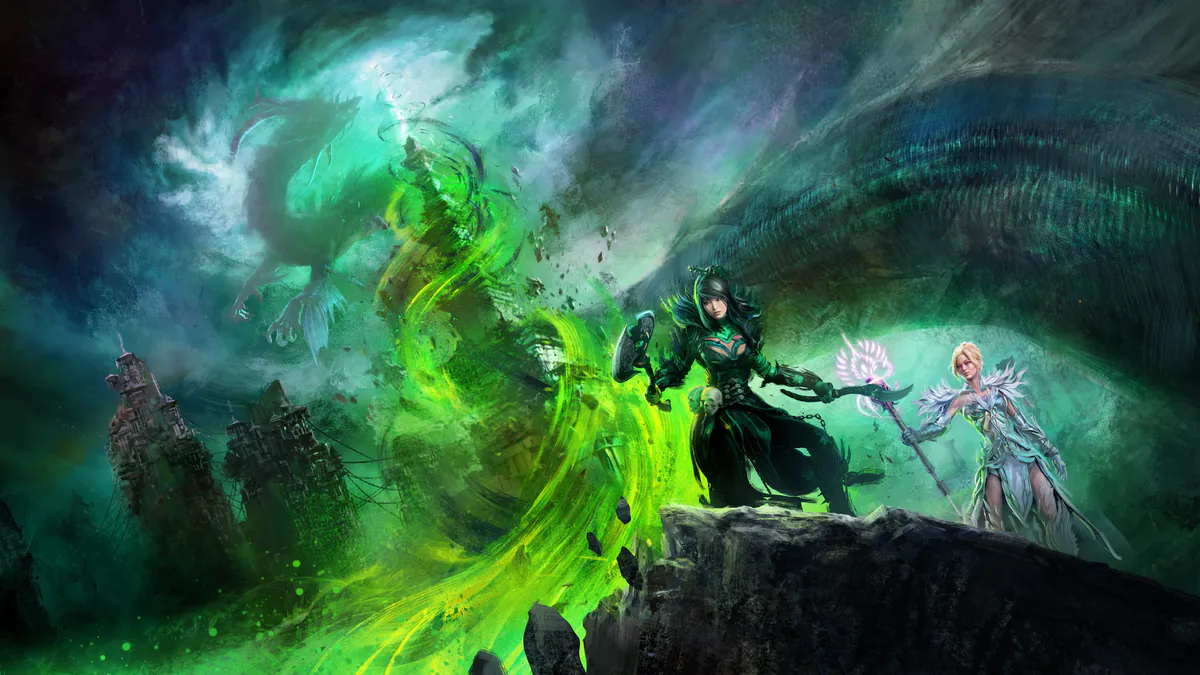 Guild Wars 2: End of Dragons artwork