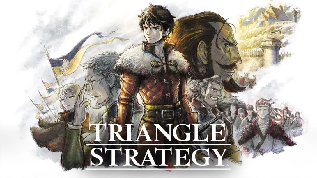 TRIANGLE STRATEGY artwork