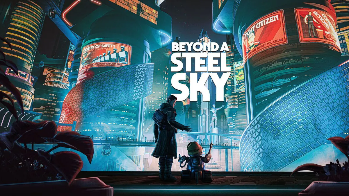 Beyond a Steel Sky artwork