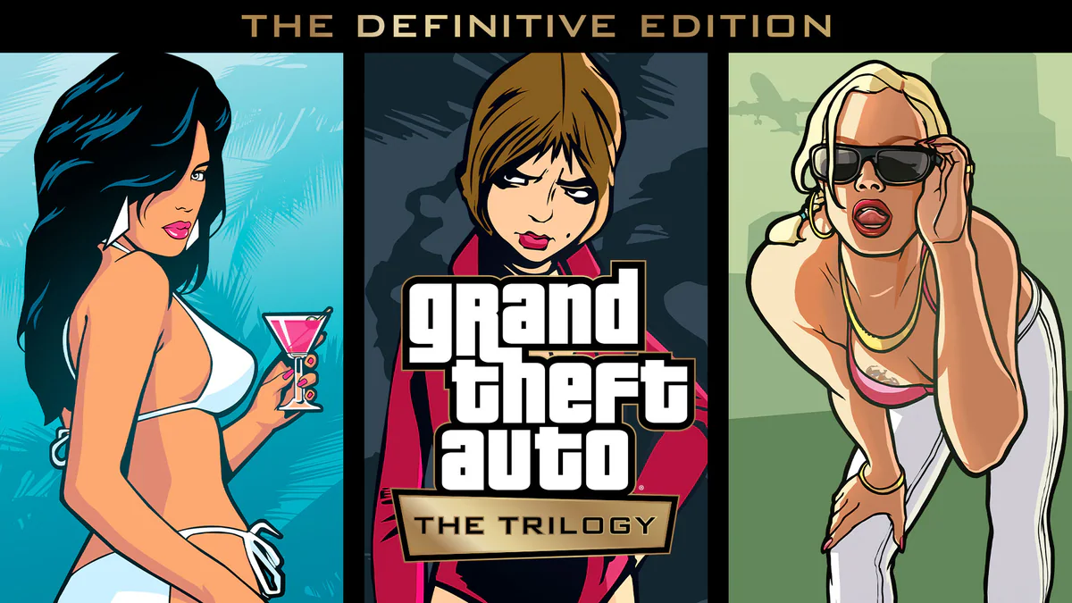 Grand Theft Auto: The Trilogy - The artwork