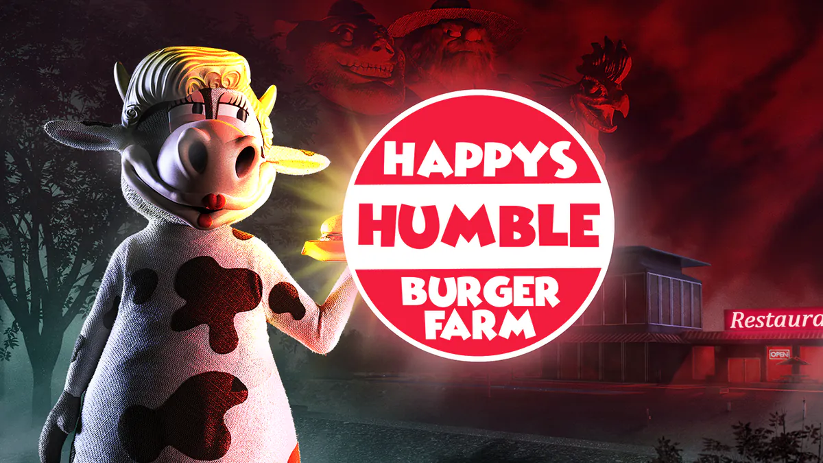 Happy's Humble Burger Farm artwork