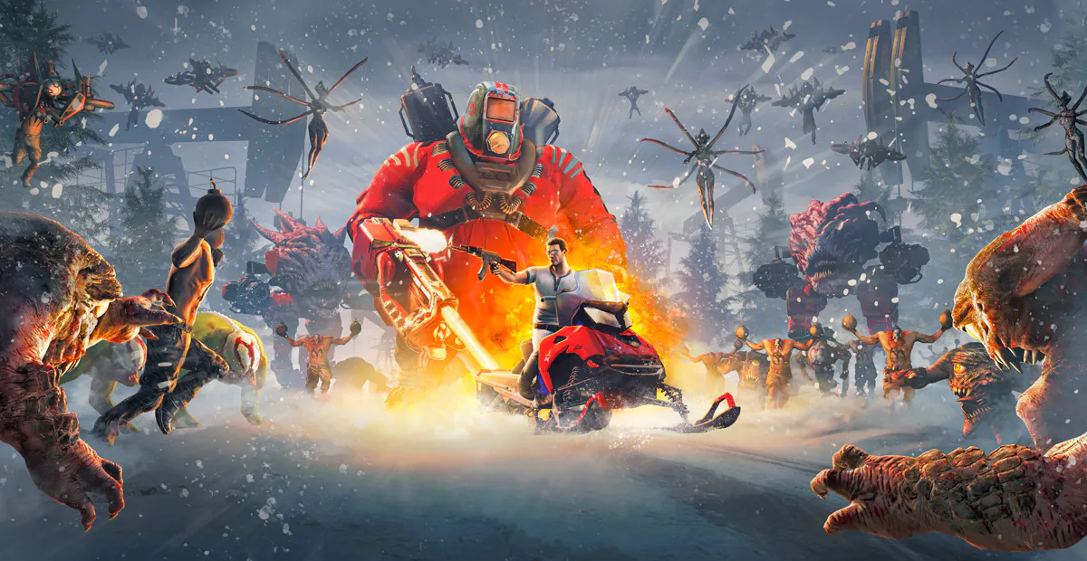 Serious Sam: Siberian Mayhem artwork