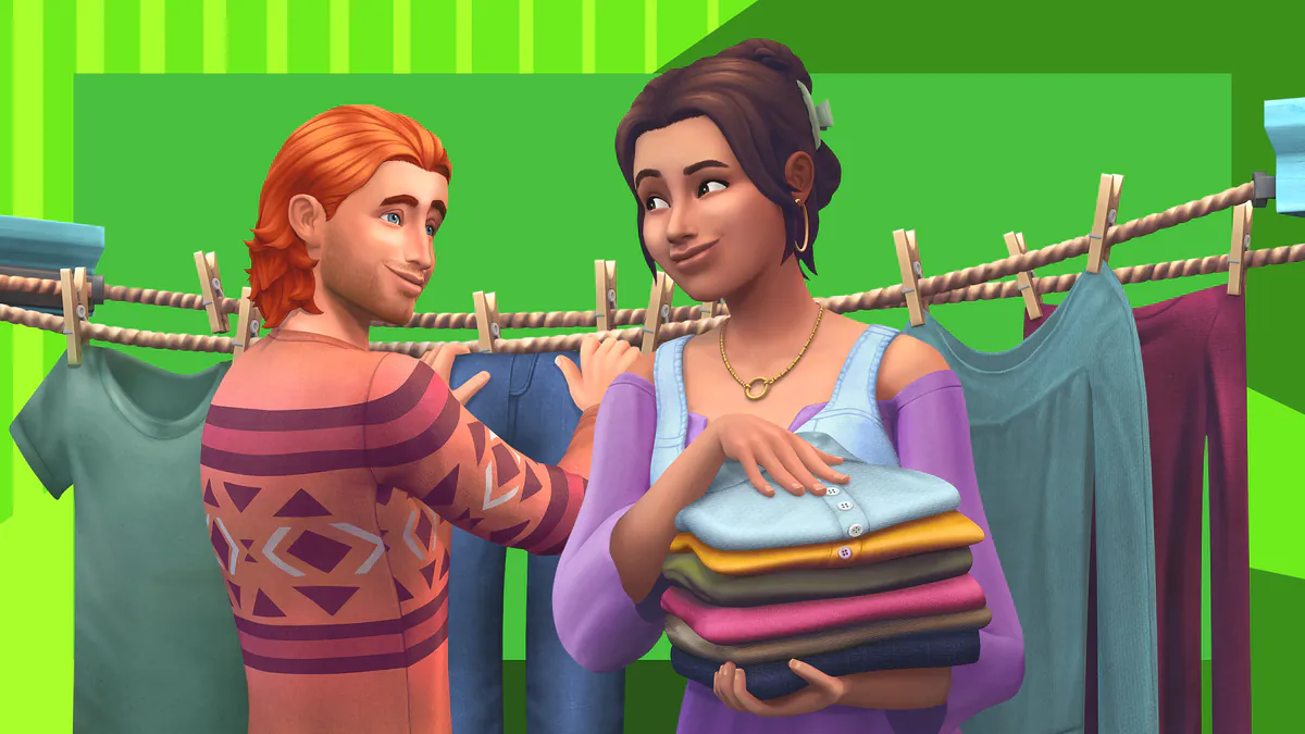 The Sims 4 - Laundry Day Stuff artwork