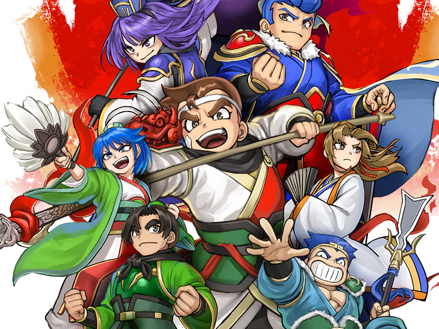 River City Saga: Three Kingdoms artwork