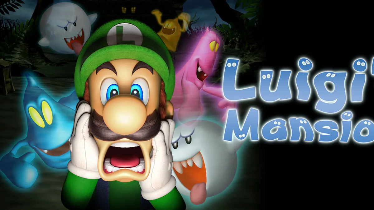 Luigi's Mansion artwork