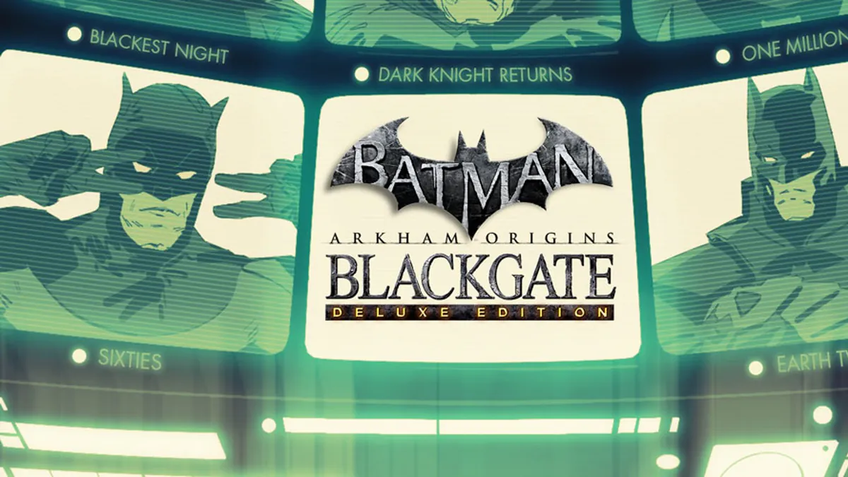 Batman Arkham Origins Blackgate artwork