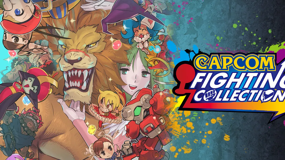 Capcom Fighting Collection artwork