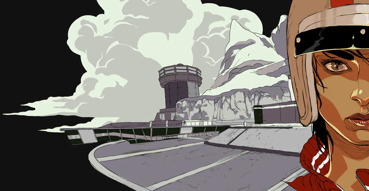 Rollerdrome artwork