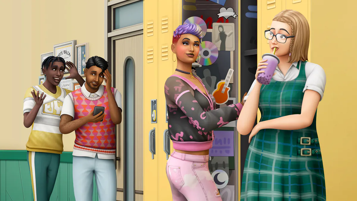 The Sims 4 - High School Years artwork