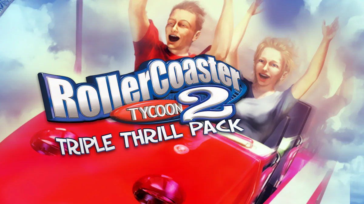 RollerCoaster Tycoon 2: Triple Thrill Pack artwork
