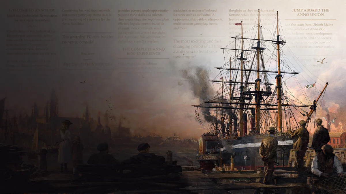 Anno 1800 Console Edition artwork