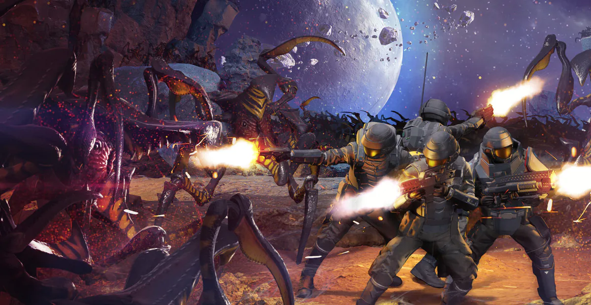 Starship Troopers: Extermination artwork