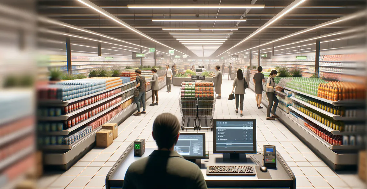Supermarket Simulator artwork