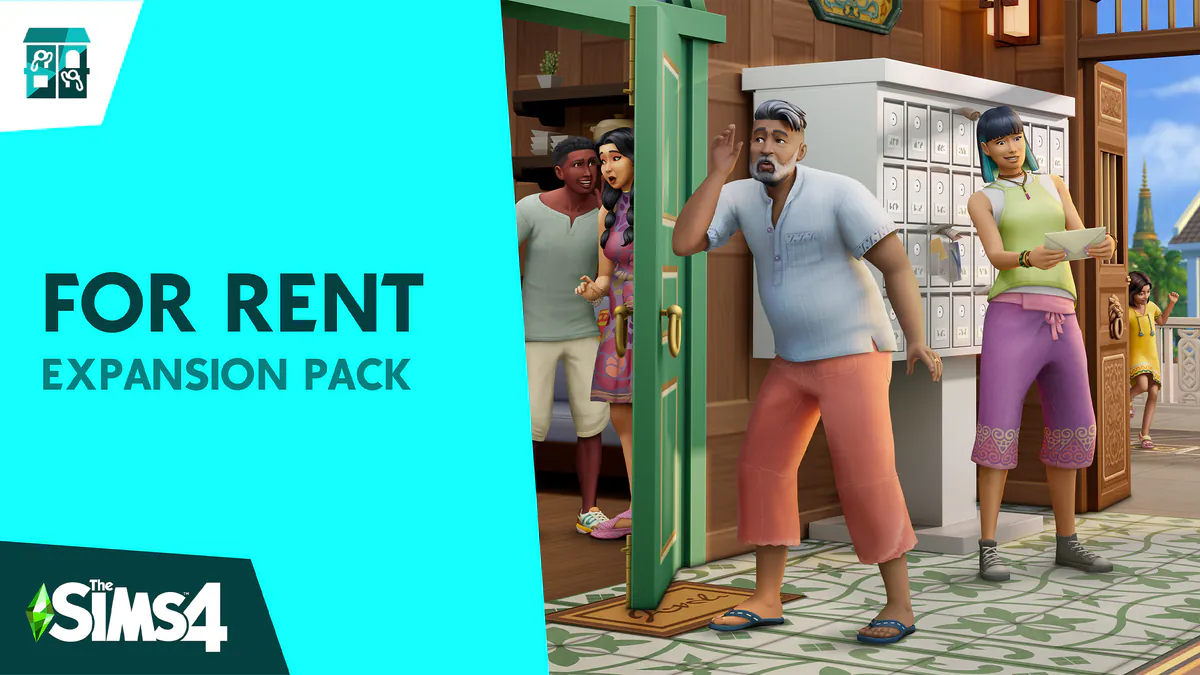 The Sims 4 - For Rent artwork