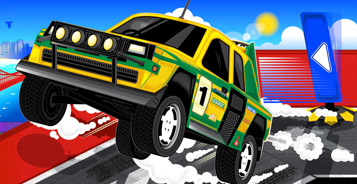 Parking Garage Rally Circuit artwork