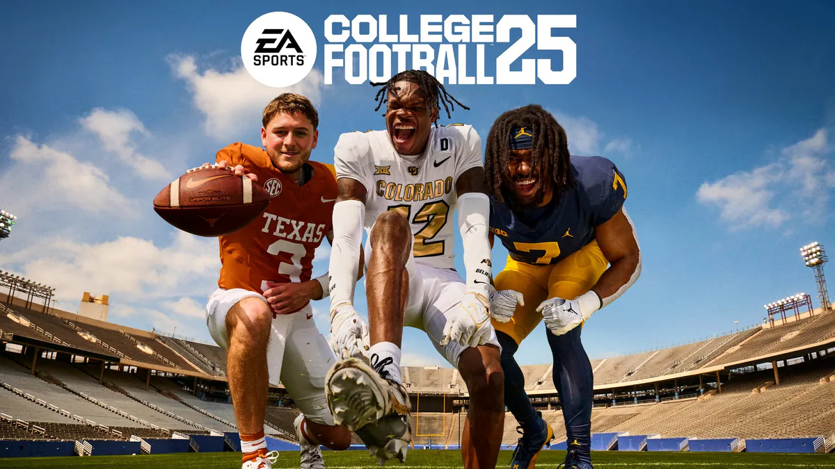 EA SPORTS College Football 25 artwork