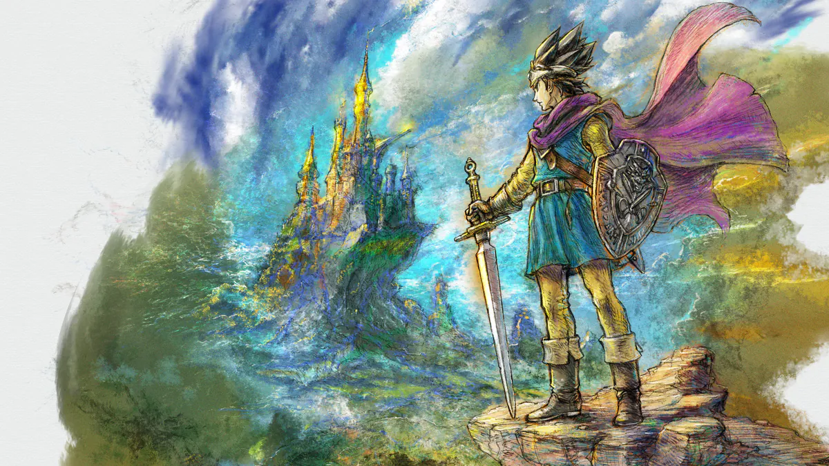 DRAGON QUEST III HD-2D Remake artwork