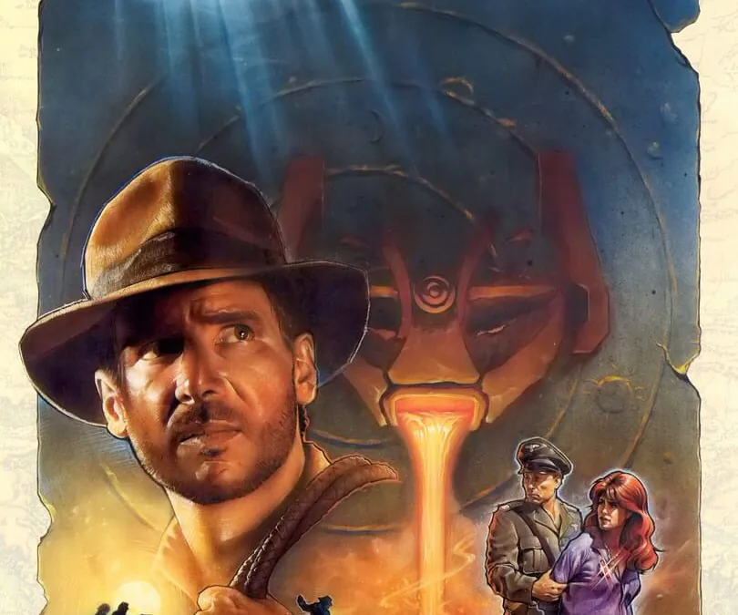 Indiana Jones and the Fate of Atlantis artwork