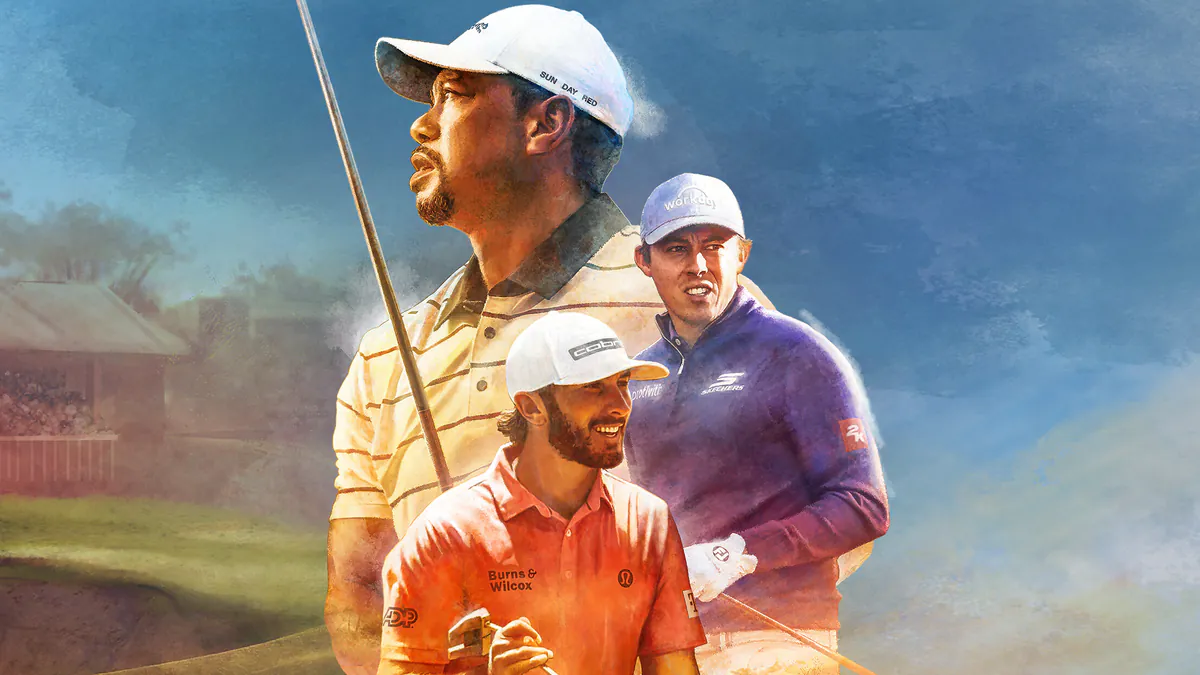 PGA TOUR 2K25 artwork