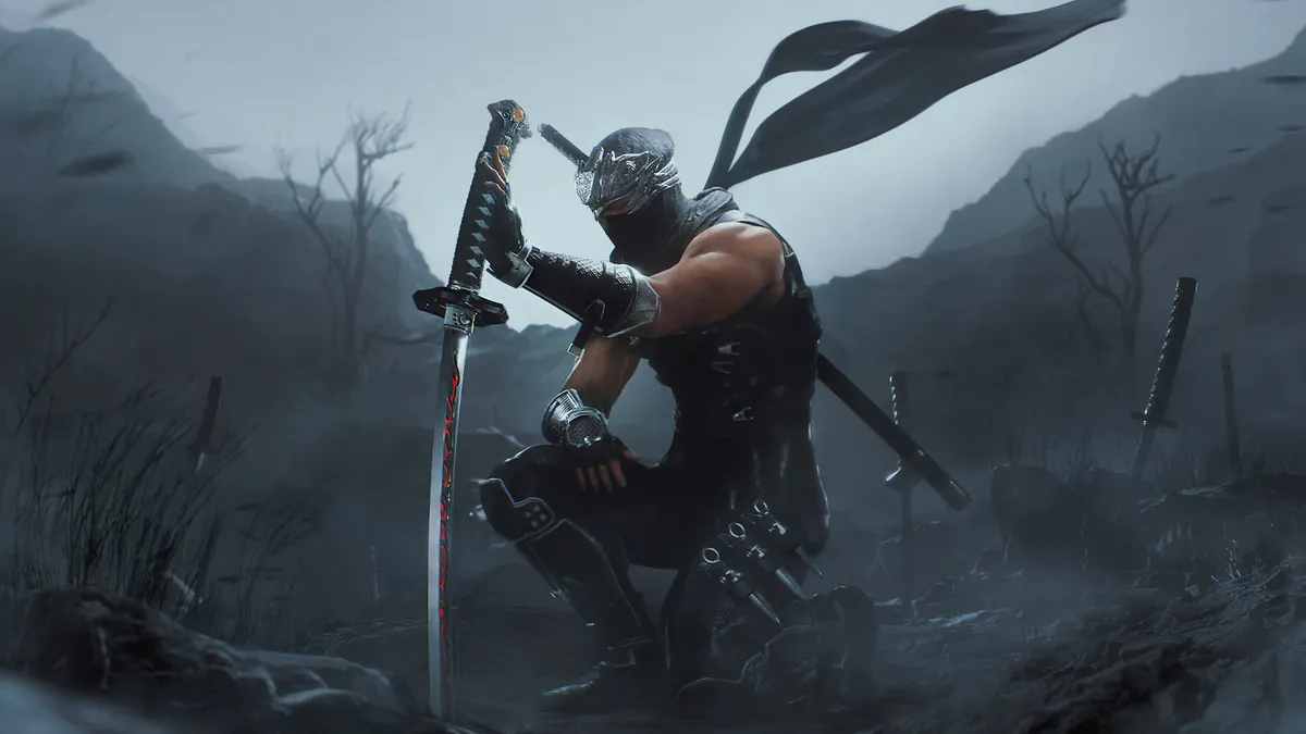NINJA GAIDEN 2 Black artwork
