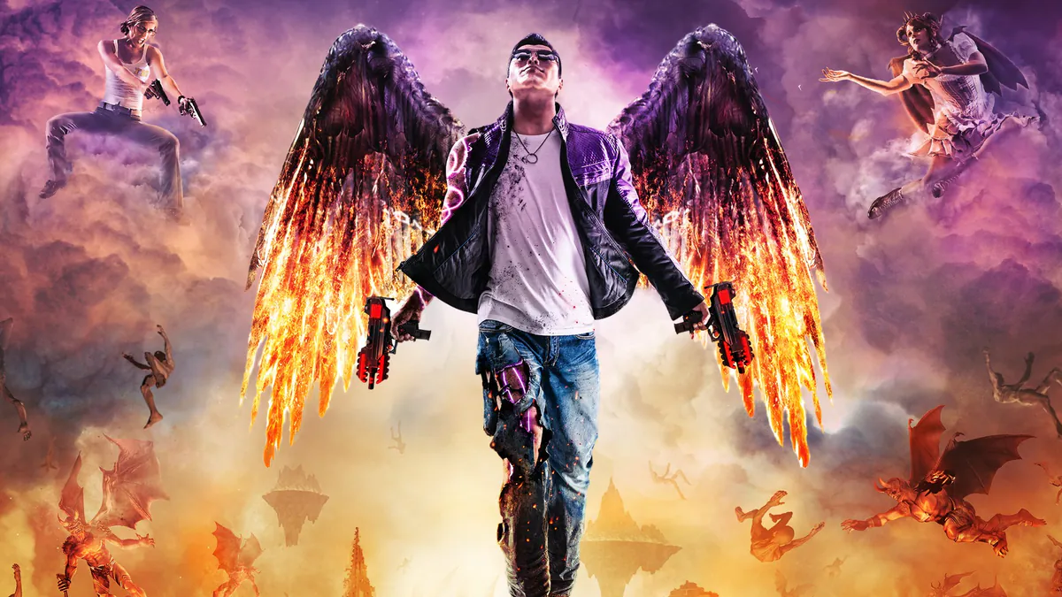 Saints Row: Gat out of Hell artwork