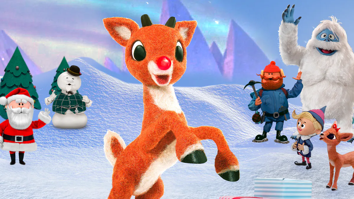 Rudolph the Red-Nosed Reindeer artwork