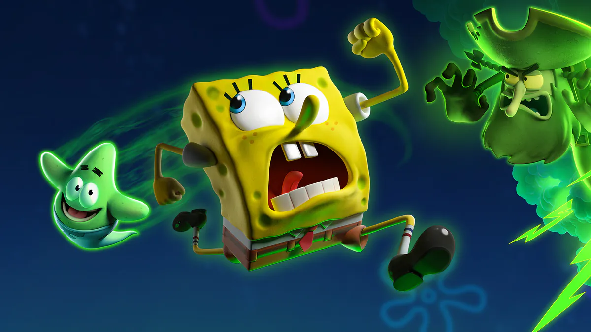 SpongeBob SquarePants: Titans of the Tide artwork