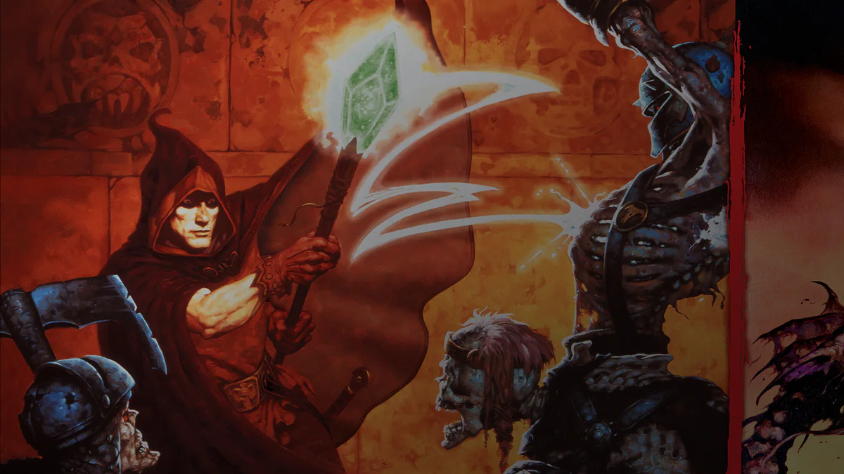 Heretic + Hexen artwork