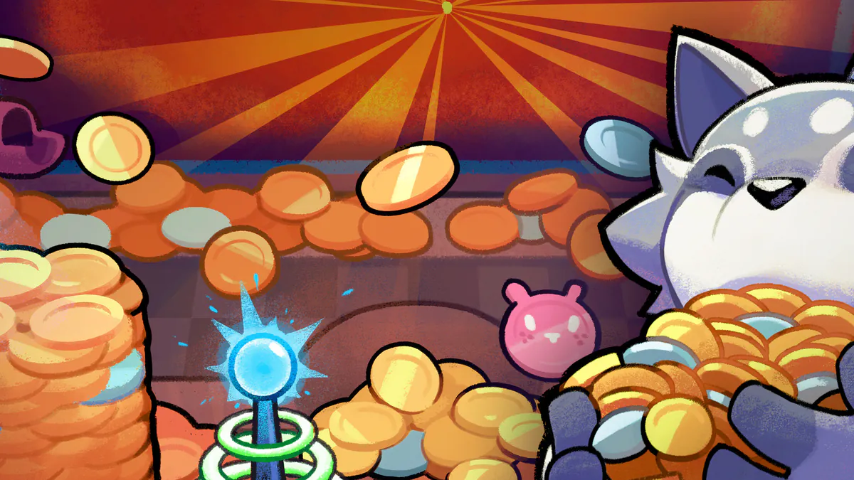 RACCOIN: Coin Pusher Roguelike artwork
