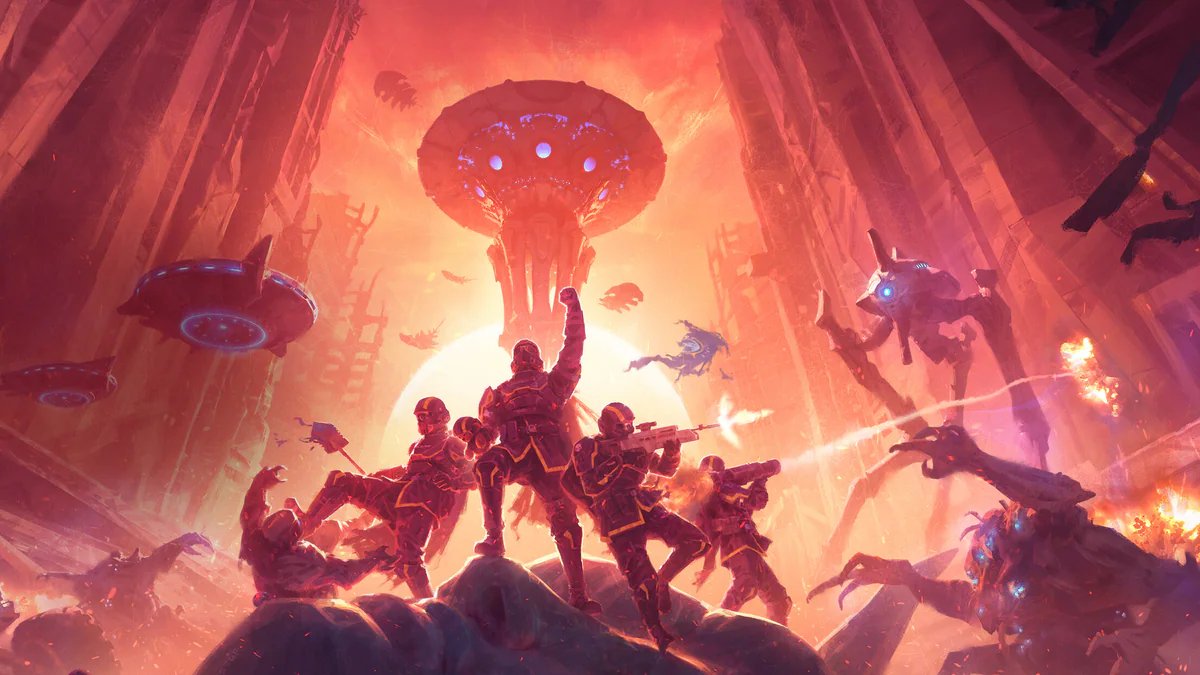 HELLDIVERS 2 artwork