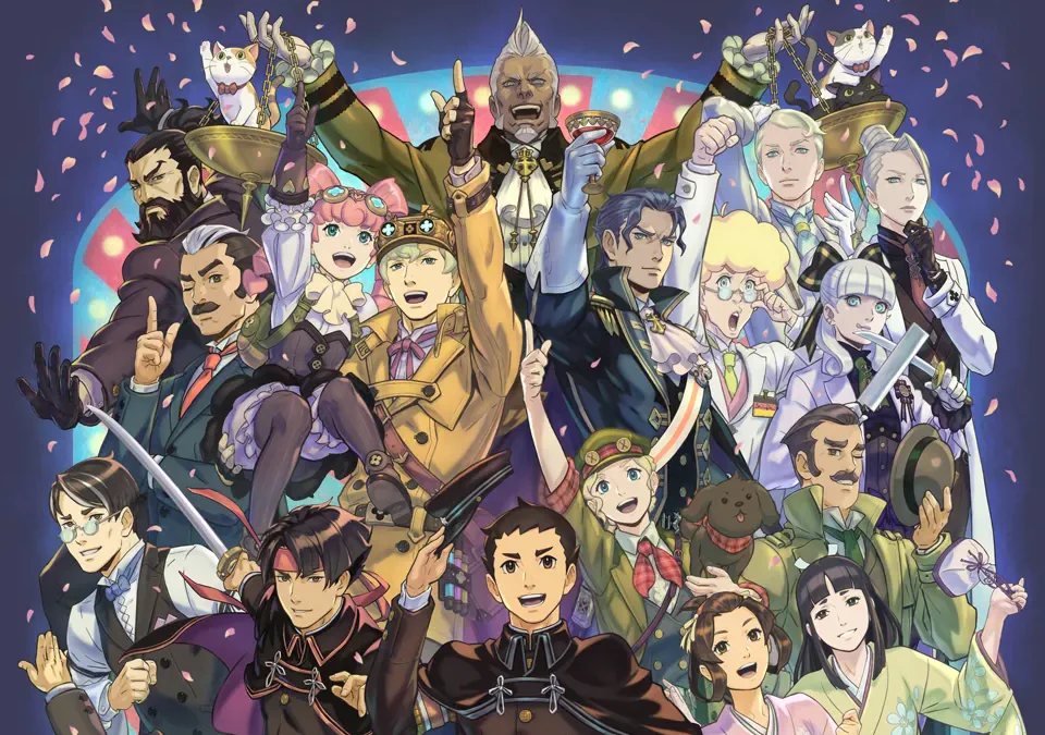 The Great Ace Attorney Chronicles artwork