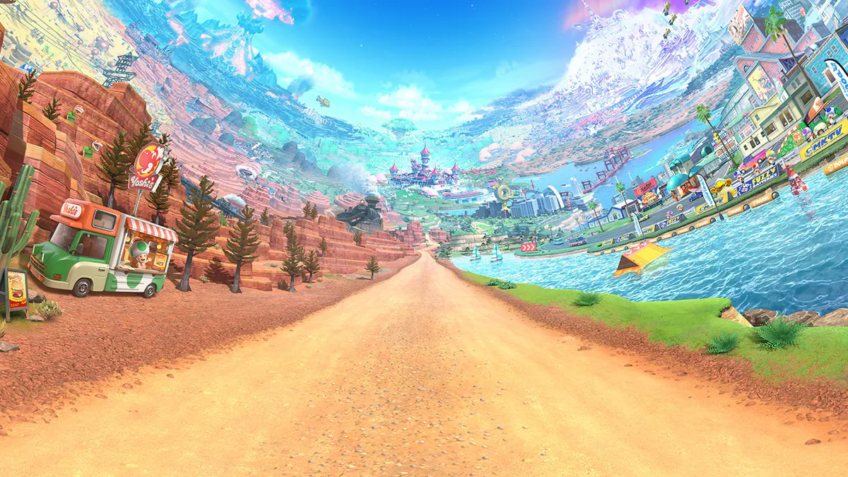 Mario Kart World artwork