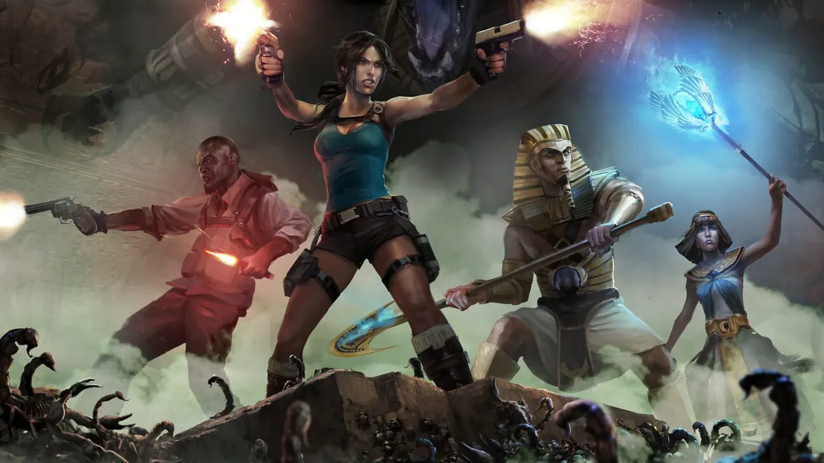 Lara Croft and the Temple of Osiris artwork