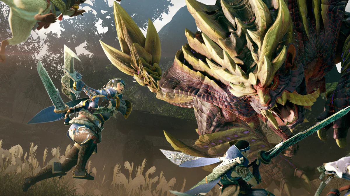 MONSTER HUNTER RISE artwork