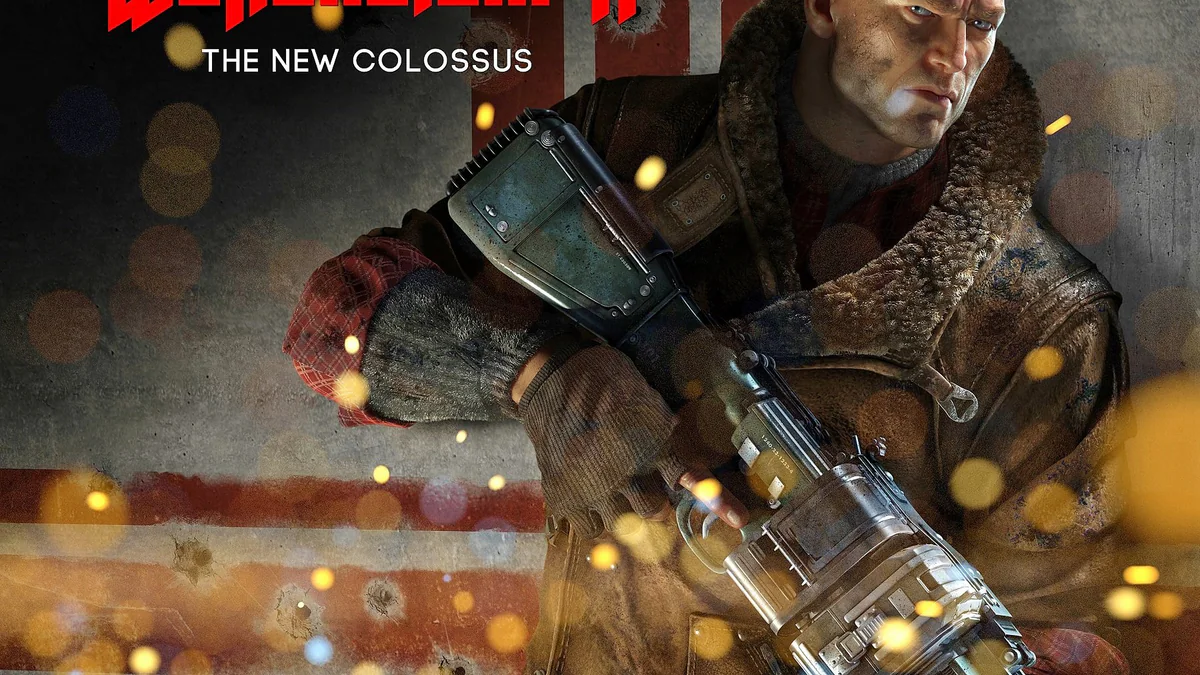 Wolfenstein II: The New Colossus artwork