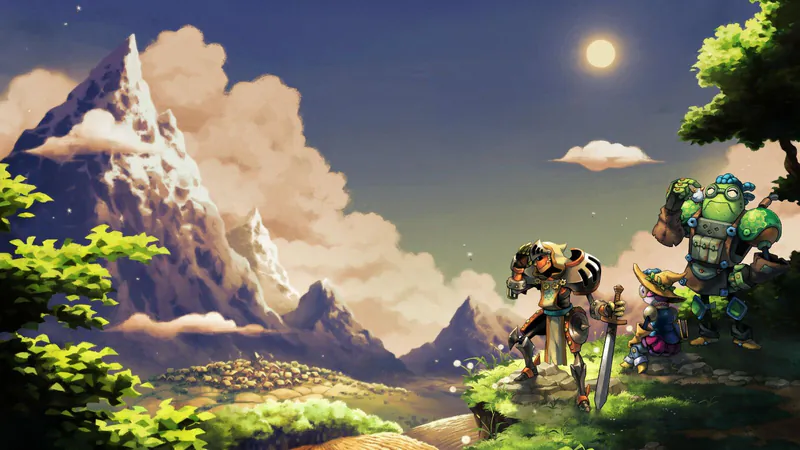 SteamWorld Quest: Hand of Gilgamech screenshot 2