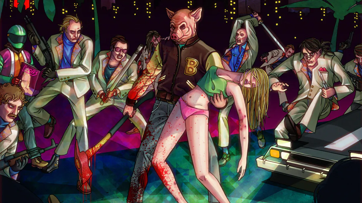 Hotline Miami artwork