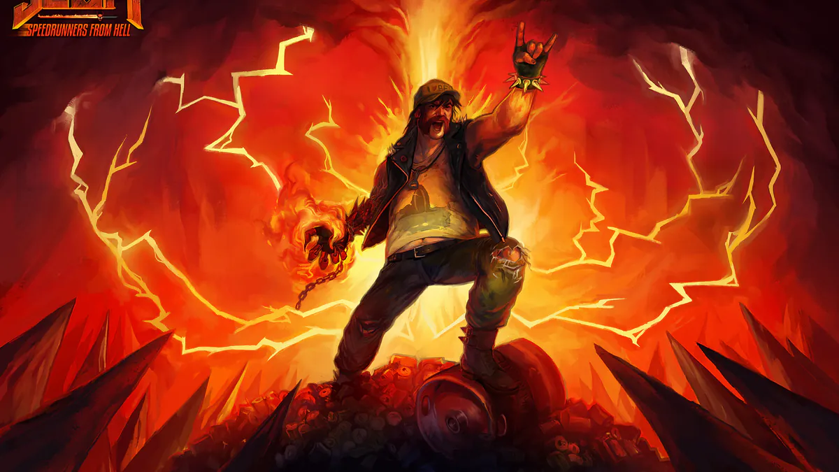 SEUM: Speedrunners from Hell artwork