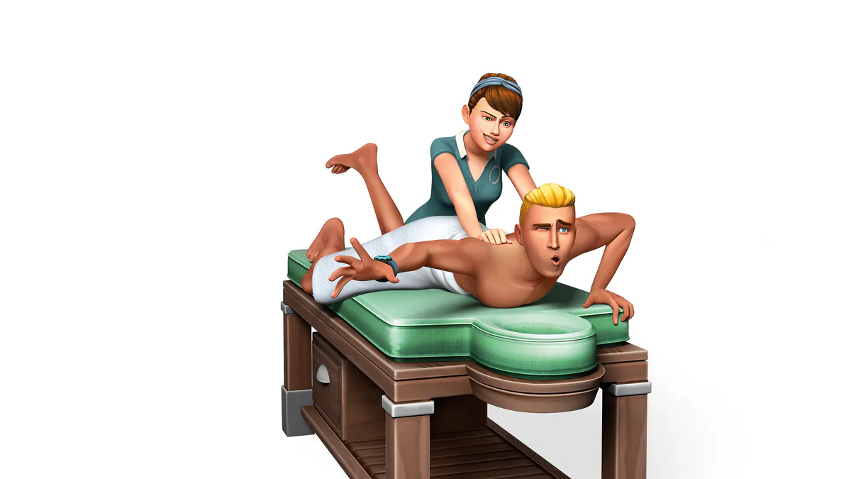 The Sims 4 - Spa Day Game Pack artwork