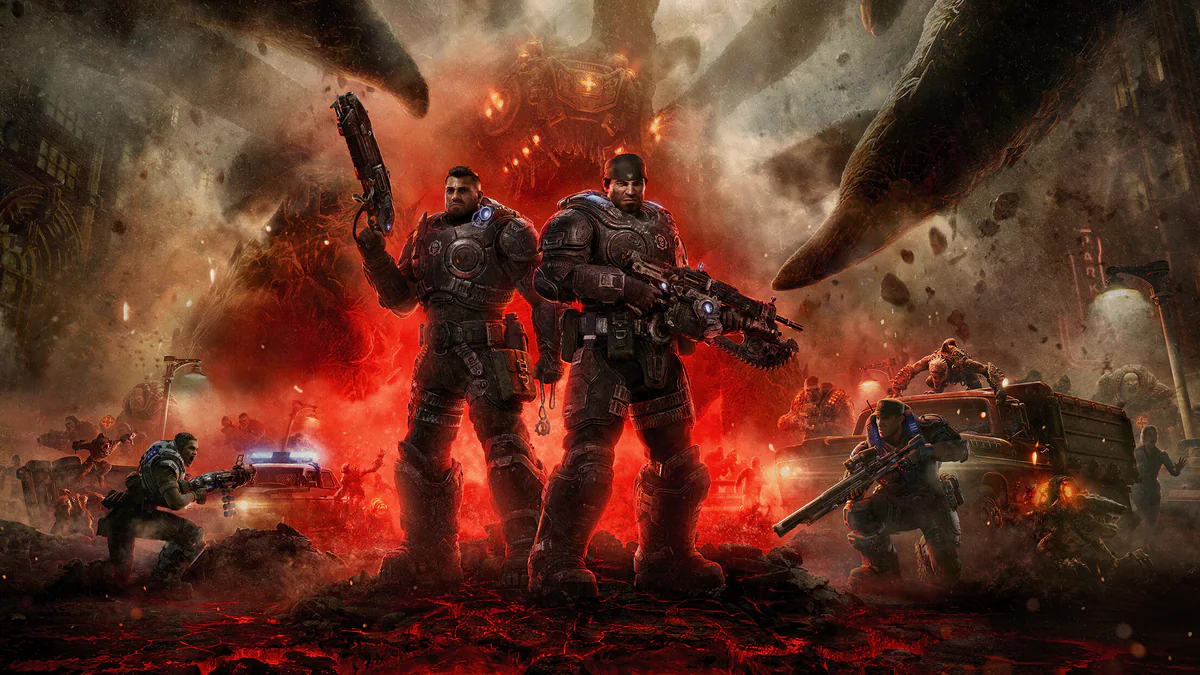 Gears of War: E-Day artwork
