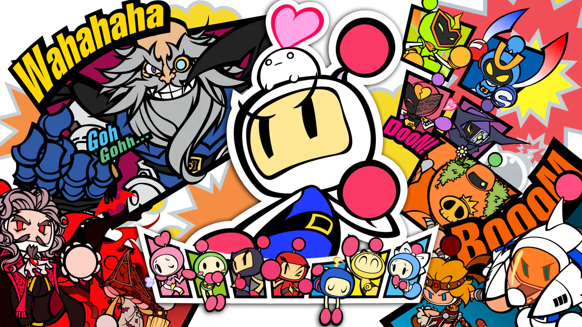 Super Bomberman R artwork