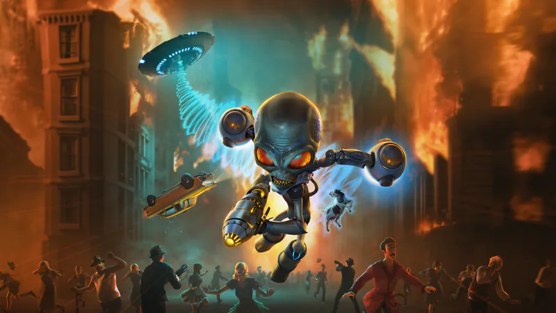 Destroy All Humans! screenshot 2