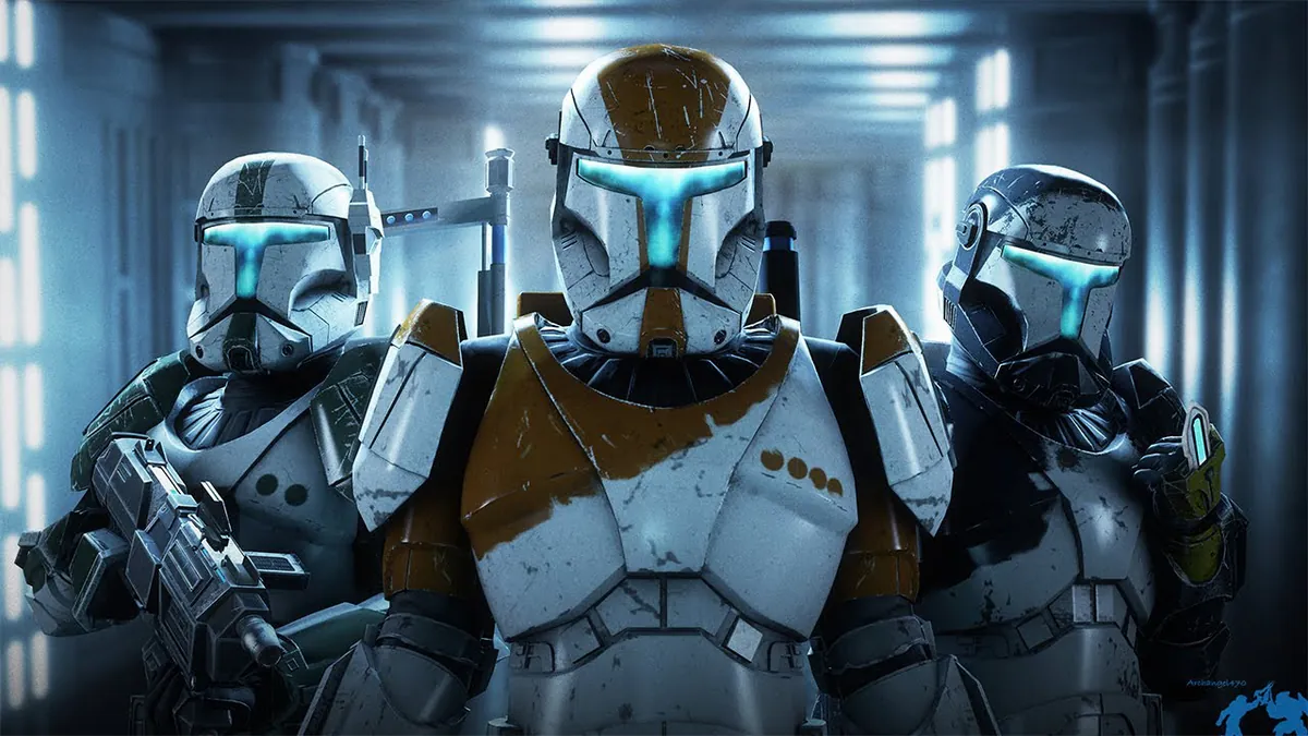 Star Wars Republic Commando artwork