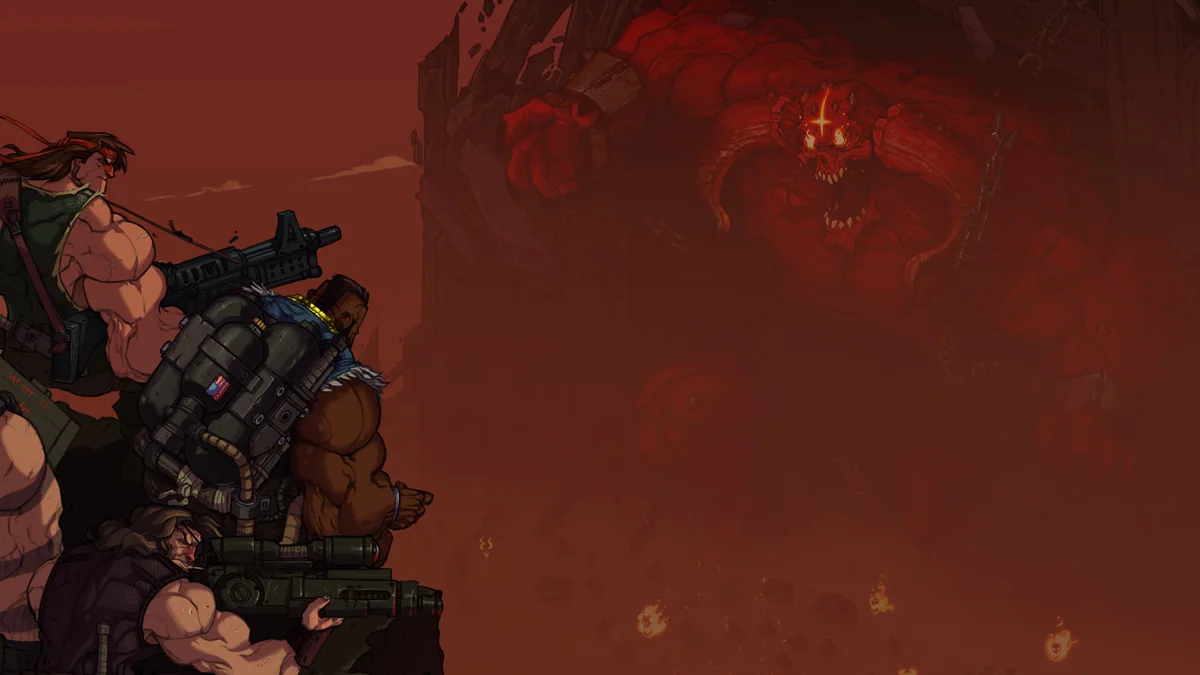Broforce artwork