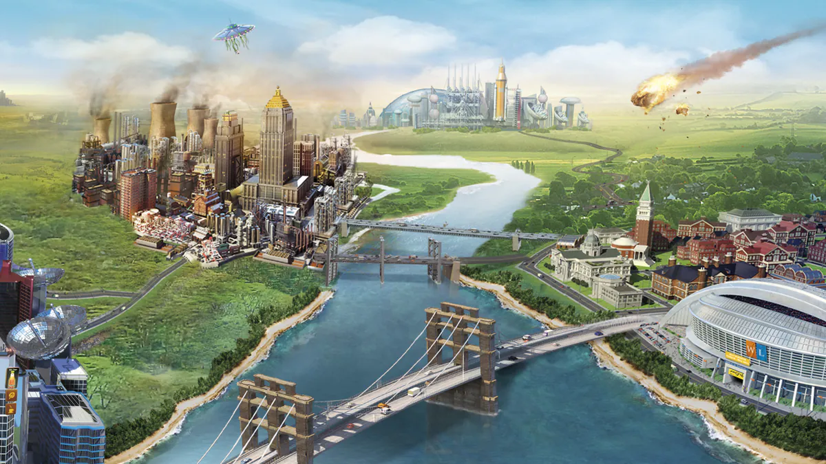 SIMCITY artwork