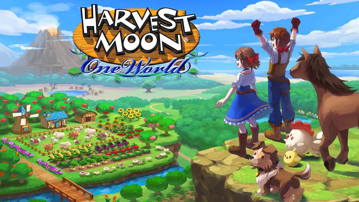 Harvest Moon: One World artwork